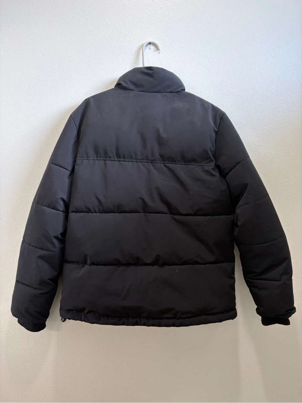 GUESS Black Quilted Puffer Jacket